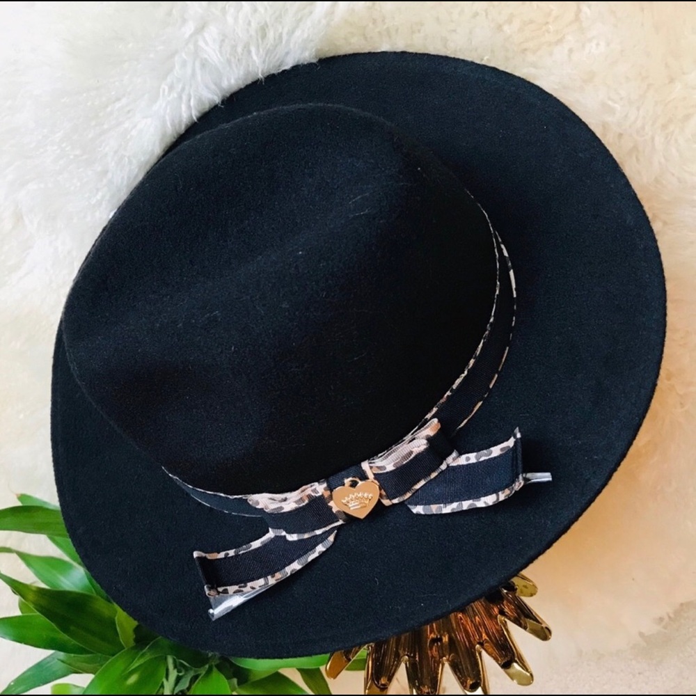 NWT Juicy Couture Fashion Leopard Band Fedora Hat